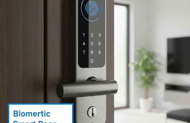 Biometric Smart Door Lock with Keypad